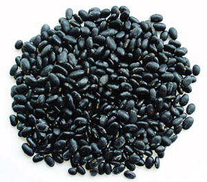 Black cereal powder